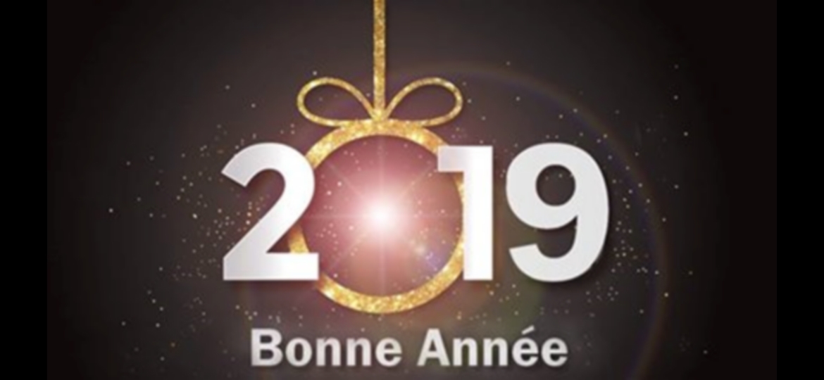 Bonne année 2019