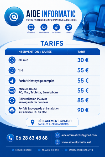 Tarifs